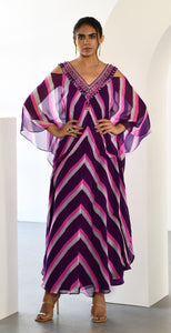 PURPLE LEHERIYA TUNIC