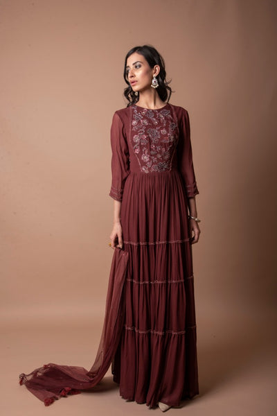 Anarkali gown