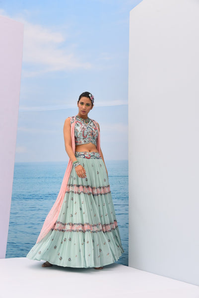 Lehenga with Jacket Set