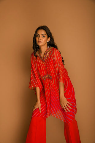 Leheriya Kaftan top with pant