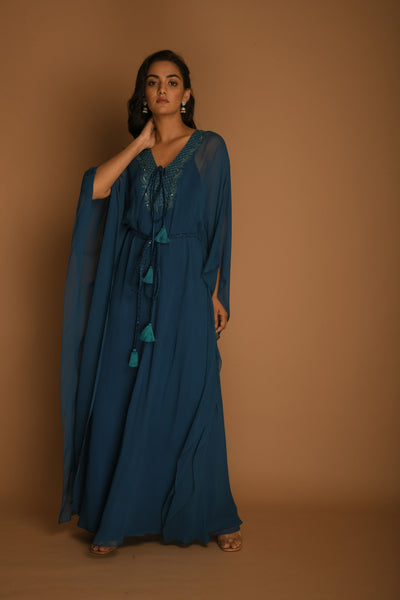 Teal Kaftan