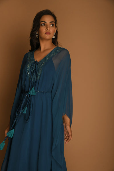 Teal Kaftan