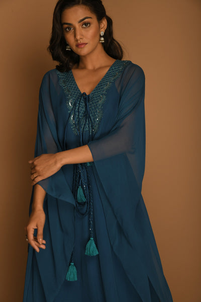 Teal Kaftan