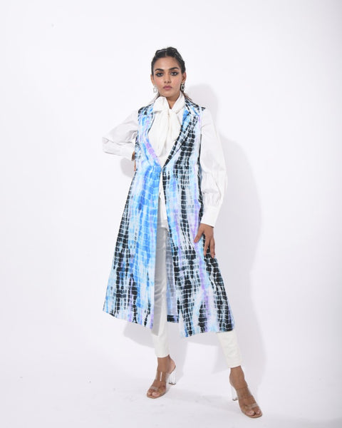 Shibori jacket set