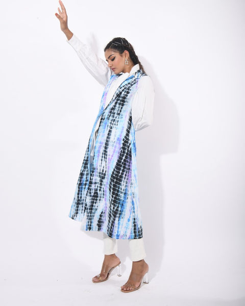 Shibori jacket set