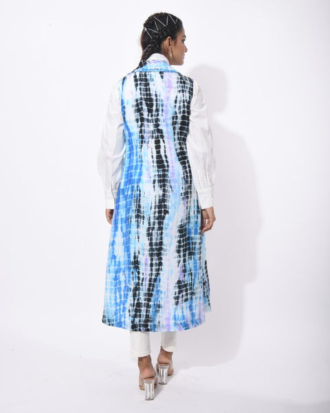 Shibori jacket set