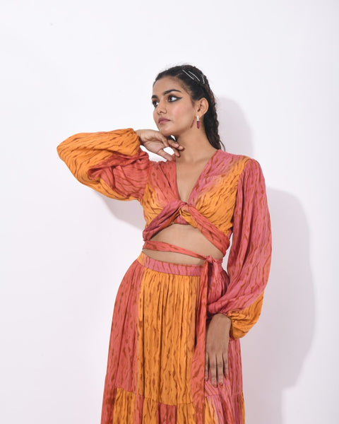 SHIBORI LEHENGA