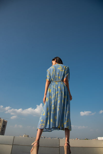 MARBLE DYED TUNIC